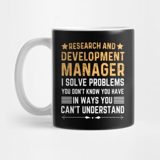 Vintage Assistant research and development manager Mug